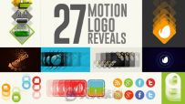 27组应用级Logo演绎动画AE模板 Videohive 27 Motion Logo Reveals 9385506