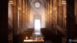 中世纪教堂建筑环境场景Unreal Engine游戏素材资源