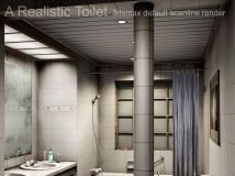 卫生间洗手间厕所高精3D模型