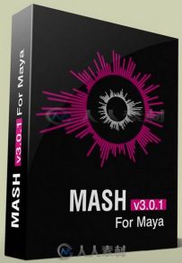 Maya节点控制器插件MASH V3.0.1版 Mainframe MASH v3.0.1 For Maya 2012-2015 Win64