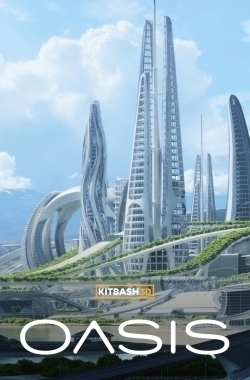 未来乌托邦城市摩天大楼建筑景观3D模型合集 完整版