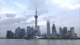 上海东方明珠黄浦江延时视频素材