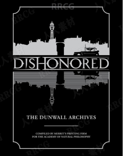 游戏《Dishonored》角色道具官方设定画集