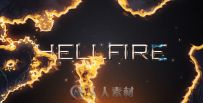 地狱火焰特效动画AE模板 Videohive Hellfire 473037