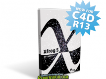 《Xfrog5.0.2最强C4D R12R13植物插件win/mac破解版》XFrog 5.0.2 for CINEMA 4D R1...