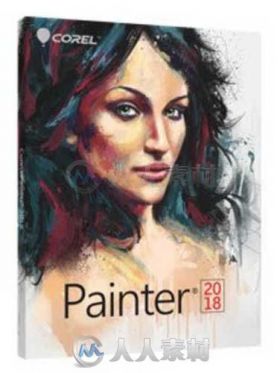 Painter数字美术绘画软件V2018版 COREL PAINTER 2018 WIN X64