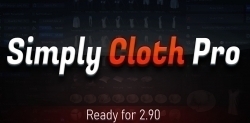 Simply Cloth Pro布料创建Blender插件V2.0版