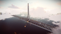 淡江大桥：长跨度之单塔不对称斜张桥SKP模型(链接更新)