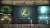 古老神秘墓碑Logo演绎动画AE模板 Videohive Ancient Mystery Place Cinematic Logo...