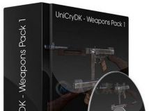 UniCryDK游戏武器3D模型合辑第一季 UniCryDK Weapons Pack 1