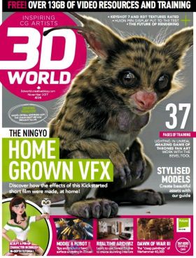 3D世界艺术杂志2017年11月刊 3D WORLD NOVEMBER 2017