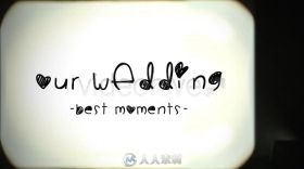 时尚温馨的投影机幻灯片婚礼相册动画AE模板 Videohive Wedding Album - Slide Pro...