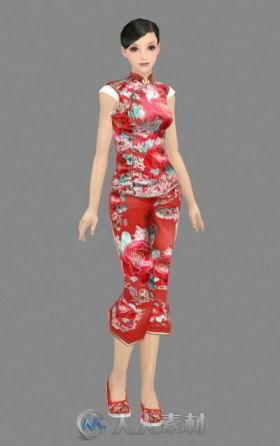 东北大棉袄3D模型