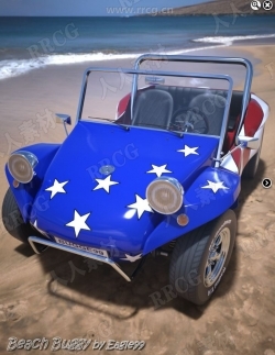 陆地敞篷海滩沙滩车3D模型合集