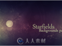 美妙星空高清背景视频素材合辑 Videohive Starfields Backgrounds Pack 3174080 Mo...