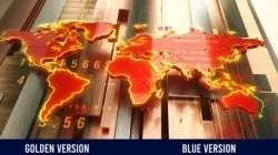 世界新闻电视栏目片头包装动画AE模板
