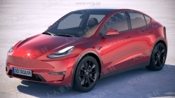 特斯拉Tesla Model Y 2021真实汽车高质量3D模型