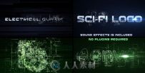 科幻电波Logo演绎动画AE模板 Videohive Sci-Fi Electrical Glitch 12627271