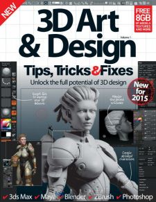 三维艺术设计技巧书籍 3D Art & Design Tips Tricks & Fixes Revied Edition