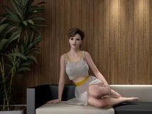 性感女性模特角色3D模型合辑 SEXY LADY MODELS COLLECTIONS 1 & 2