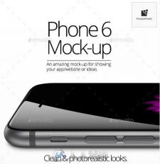 Phone 6苹果手机PS模板 Graphicriver Phone 6 Mock Up 8998141