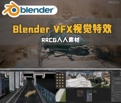 Raffo VFX出品Blender精选VFX视觉特效制作系列教程合集