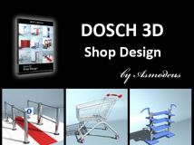 超市用品 3D模型素材 DOSCH 3D: Shop Design
