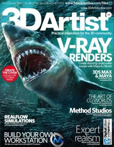 3D艺术家书籍杂志第56期 3D Artist Issue 56 2013