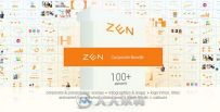 企业级整体包装动画AE模板 Videohive Zen Presentation Bundle 11734410