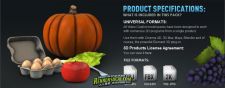 《生鲜食品水果3D模型合辑》Video Copilot Fresh Food Pack