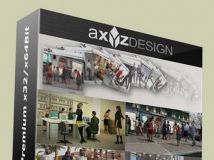 《3D人物与场景快速创建软件与工具包》aXYZ-design an(i)ma 1.5.2 Premium x32/x64...