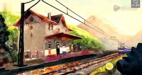 西班牙悲情动画短片《火车火车过山洞》