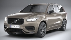 沃尔沃Volvo XC90 R-Design 2020款SUV汽车3D模型