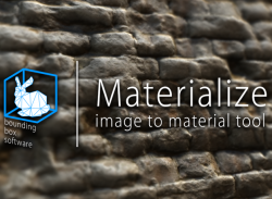 Materialize软件可以免费使用了 可将图像转换成PBR材质