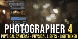 Photographer 4物理灯光设置Blender插件V4.3.1版