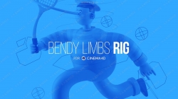Bendy Limbs Rig角色骨骼动画C4D插件