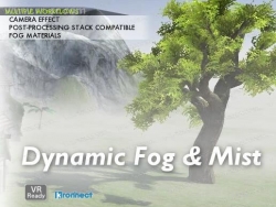 12组材质迷雾风雾动态效果雾气渲染Unity游戏素材资源
