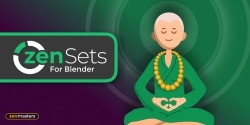 Zen Sets创建管理可视化模型元素Blender插件V2.3.1版