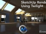 《SketchUp与Twilight渲染视频教程》Lynda.com SketchUp Rendering Using Twilight
