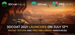 Pilgway发布了3DCoat 2021版软件 全面修改了界面和引擎