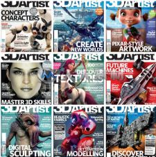 3D艺术家书籍杂志2010年度合辑 3D Artist 2010 Collection