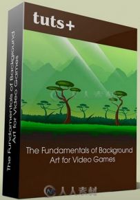 Illustrator游戏背景制作视频教程 Tuts+ Premium The Fundamentals of Background ...