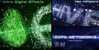 数码网络Logo演绎动画AE模板 Videohive Data Networks Intro 12145455
