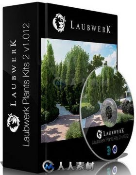 Laubwerk Plants Kit真实植物场景资料包V6与V7版 LAUBWERK PLANTS KIT 6 & 7 WIN