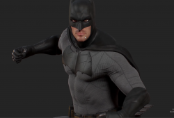 Batman 3D Character Tutorial高精度模型制作全流程