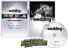 《现代婚礼主题PSD包装模板Vol.1》Precomposed Zip Kit 01 The Wedding Movie