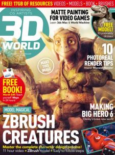 3D世界艺术杂志2015年3月刊 3D World March 2015