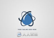 环绕原子Logo演绎动画AE模板 Videohive Simple Atom Logo Reveal 11497758