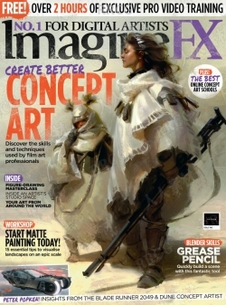 ImagineFX科幻数字艺术杂志2021年2月刊总第196期