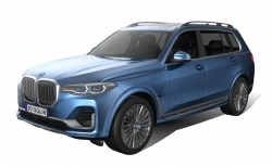 宝马BMW X7 2019款SUV汽车3D模型